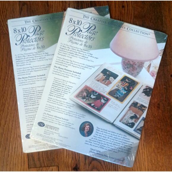 Creative Memories Scrapbook Page Protectors 8x10 set of 2 packs (15 sheets each) - Picture 1 of 3